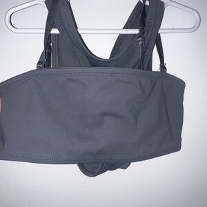 Skims bathing suit set grey